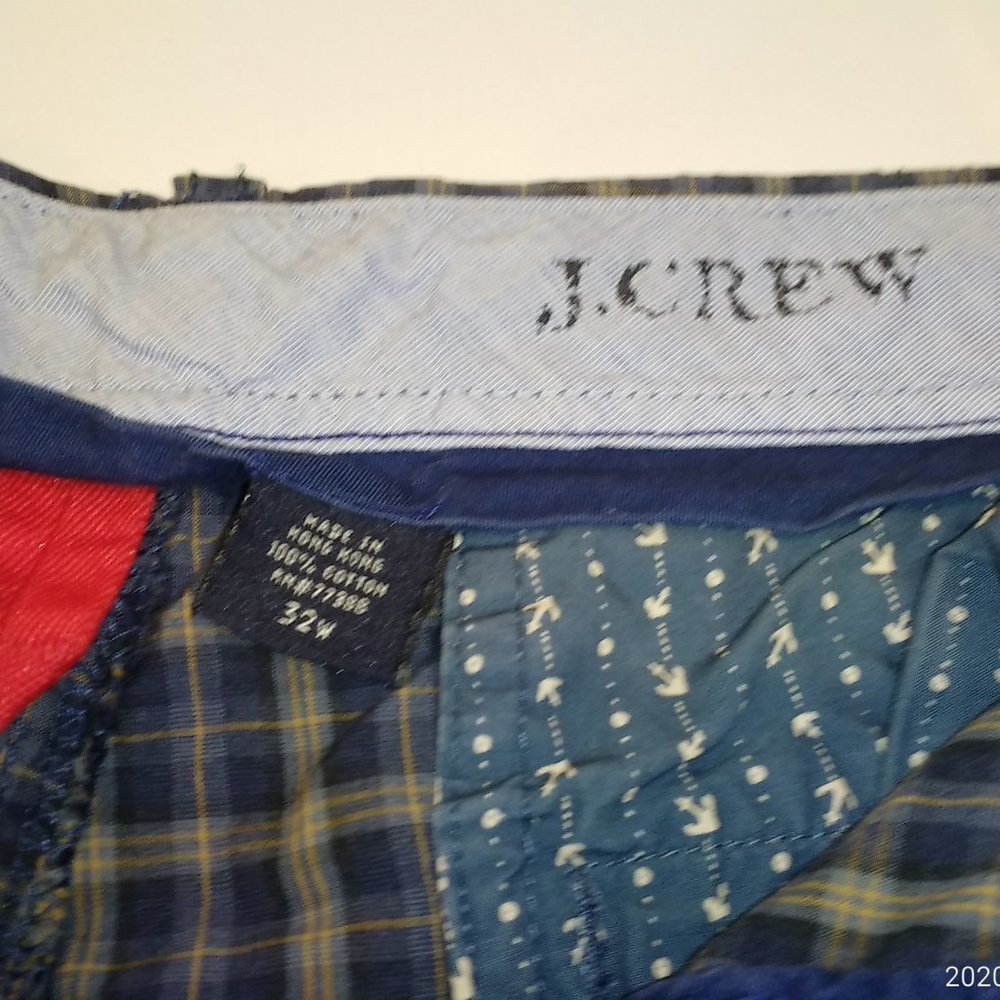 J Crew Plaid shorts